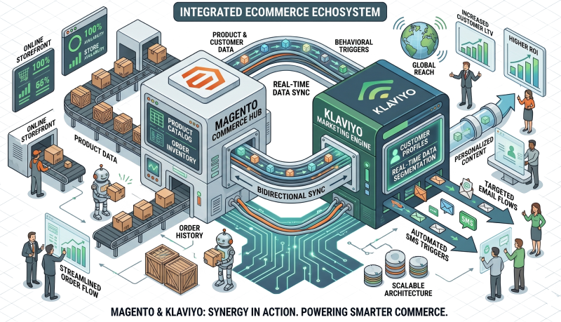 Magento and Klaviyo integration