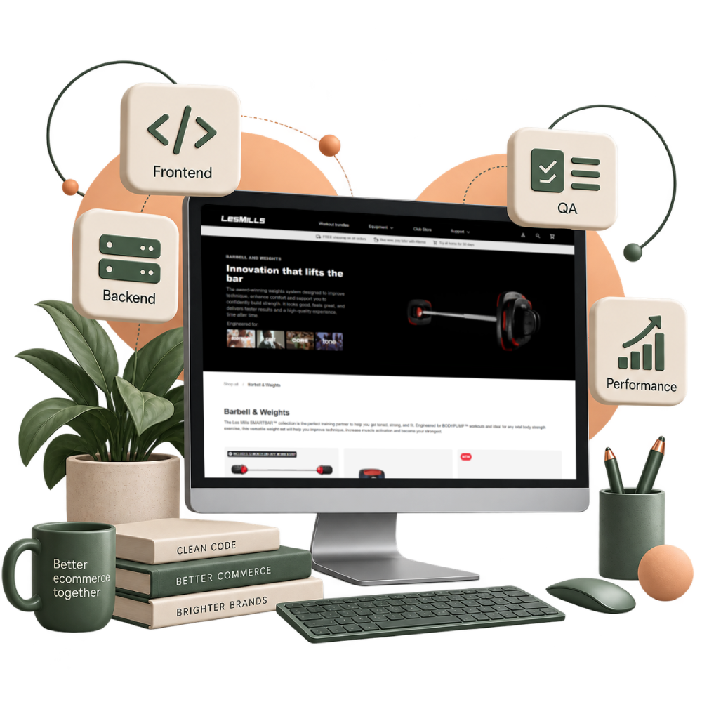 Adobe Commerce and Magento development for Les Mills